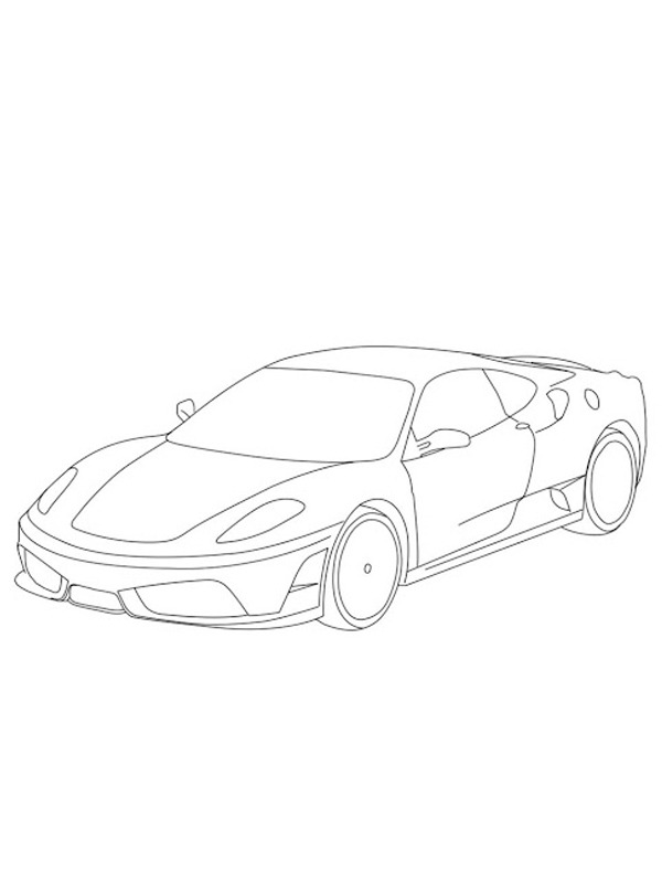 Ferrari F430 Coloriage Ferrari F430 Coloriage