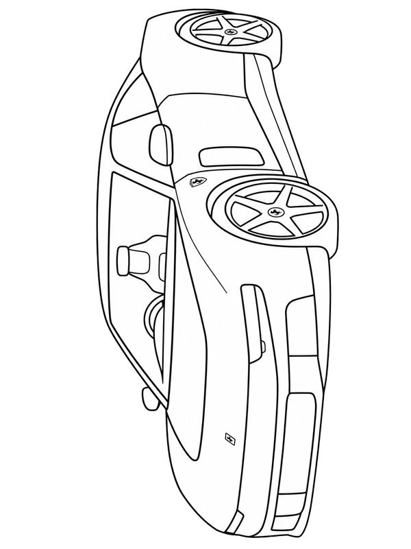 Ferrari Luce Coloriage Ferrari Luce Coloriage