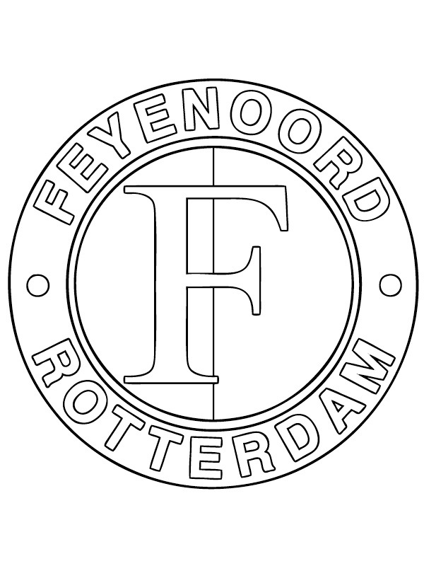 Feyenoord Rotterdam Coloriage
