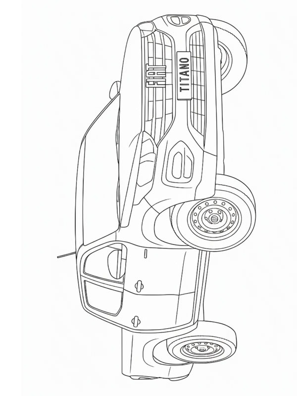 Fiat Titano Coloriage Fiat Titano Coloriage