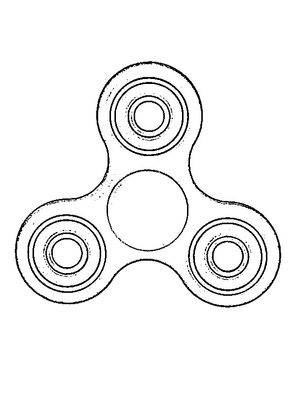 Fidget spinner Coloriage Fidget spinner Coloriage