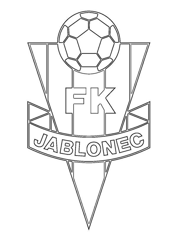 FK Jablonec Coloriage