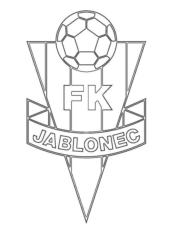 FK Jablonec Coloriage FK Jablonec Coloriage