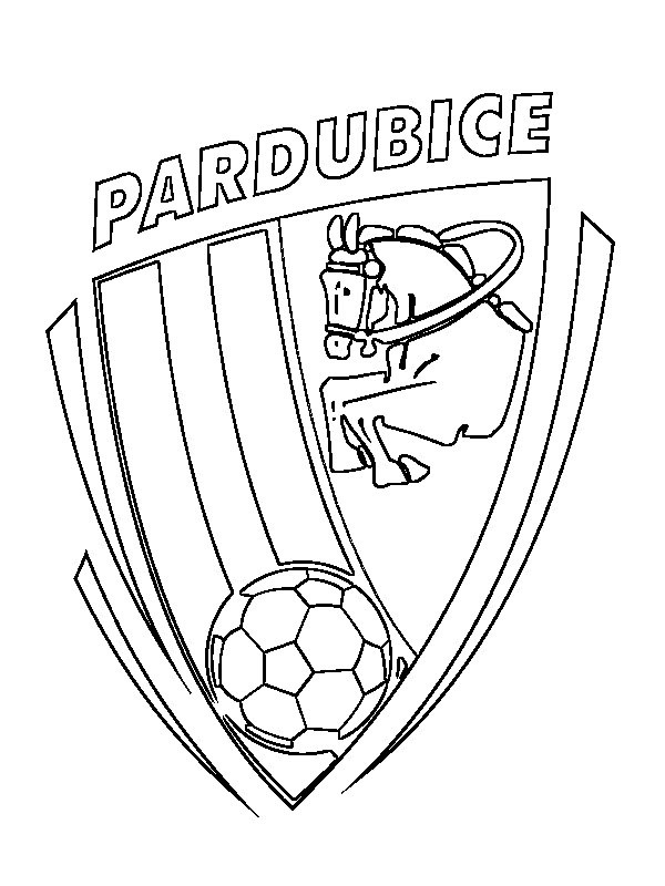 FK Pardubice Coloriage