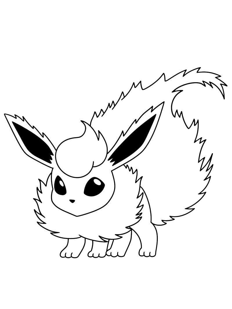 Pyroli (Pokemon) Coloriage Pyroli (Pokemon) Coloriage