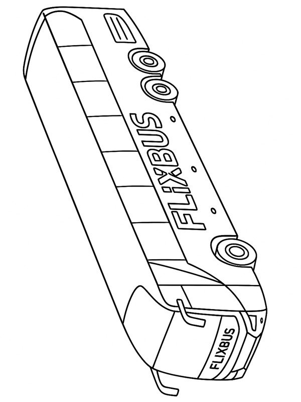 Flixbus Coloriage Flixbus Coloriage