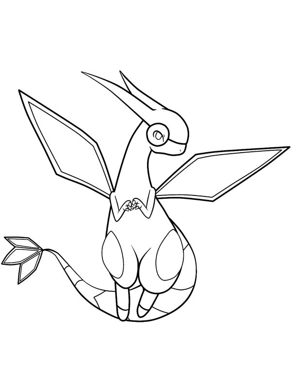 Flygon (Pokémon) Coloriage Flygon (Pokémon) Coloriage