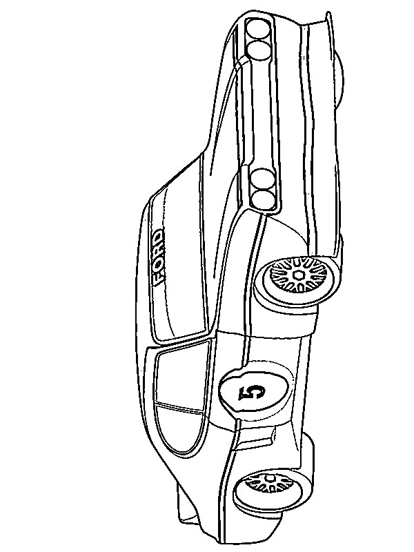 Ford Capri RS Coloriage Ford Capri RS Coloriage