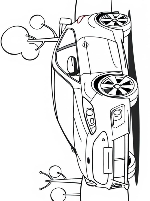 Ford Focus RS Coloriage Ford Focus RS Coloriage