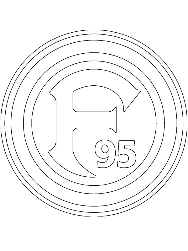 Fortuna Düsseldorf Coloriage Fortuna Düsseldorf Coloriage