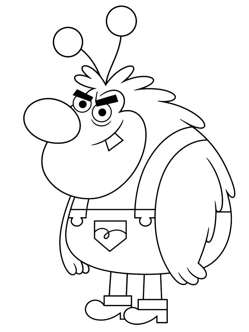 Grofilou Coloriage