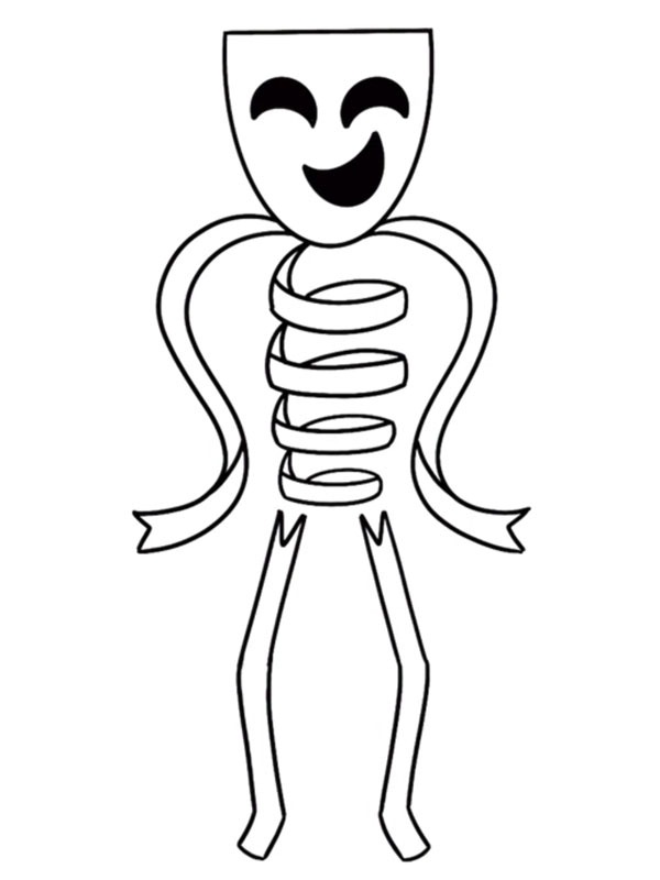 Gangle The Amazing Digital Circus Coloriage Gangle The Amazing Digital Circus Coloriage