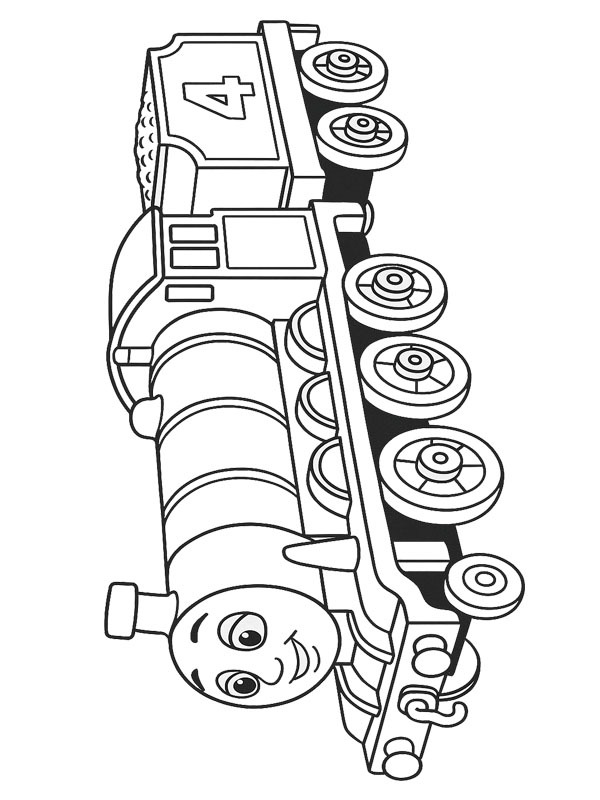 Gordon (Thomas et ses amis) Coloriage Gordon (Thomas et ses amis) Coloriage