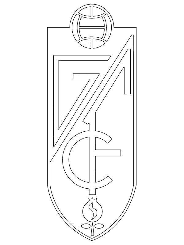Granada CF Coloriage Granada CF Coloriage