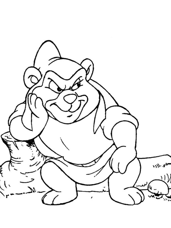 Gruffi Gummi Coloriage Gruffi Gummi Coloriage