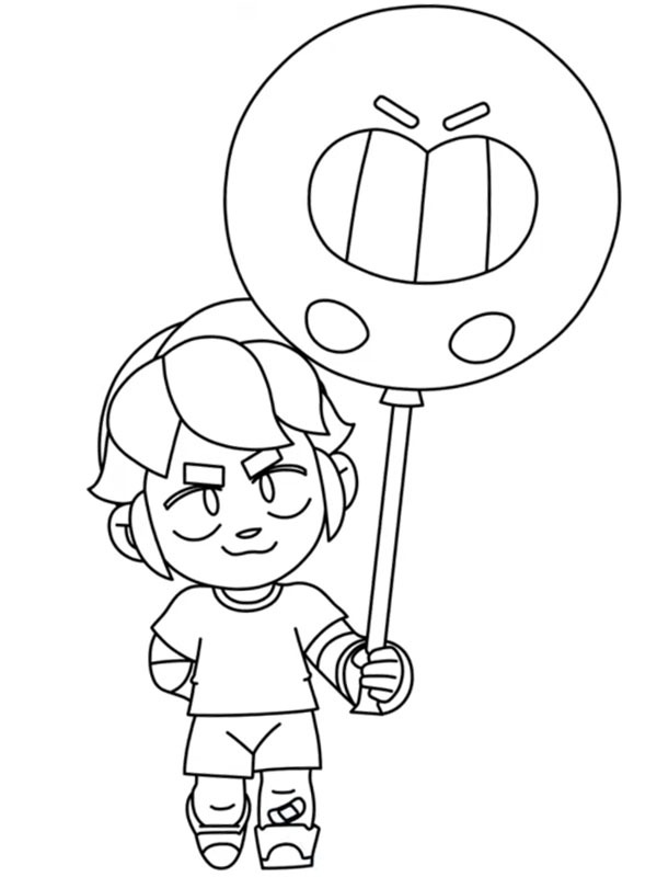 Gus Brawl Stars Coloriage Gus Brawl Stars Coloriage