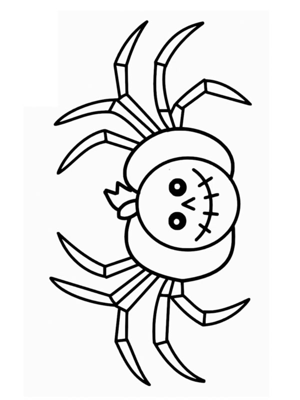 Araignée Halloween Coloriage Araignée Halloween Coloriage