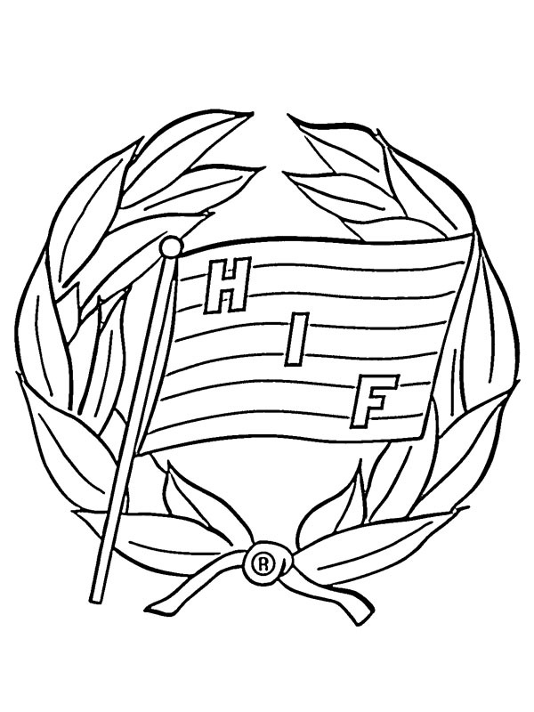 Hammarby IF Coloriage Hammarby IF Coloriage