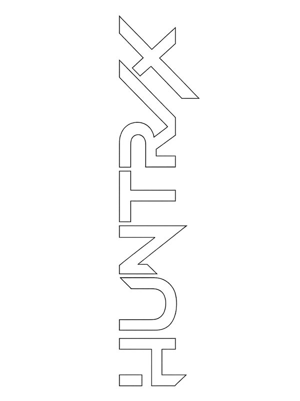 Logo Huntrix Coloriage Logo Huntrix Coloriage