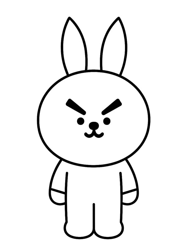 Ian BT21 Coloriage Ian BT21 Coloriage