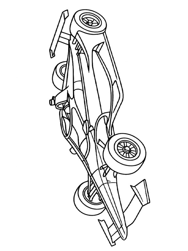IndyCar Coloriage IndyCar Coloriage