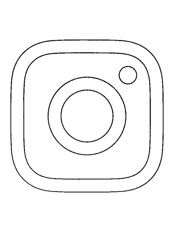 Logo Instagram Coloriage