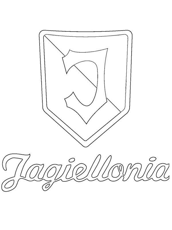 Jagiellonia Białystok Coloriage Jagiellonia Białystok Coloriage