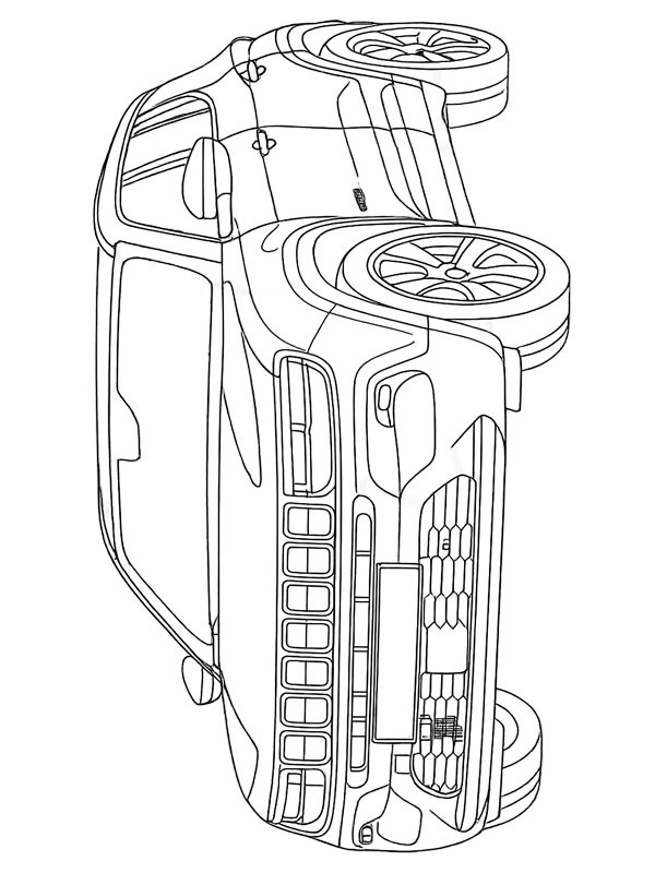 Jeep Avenger Coloriage Jeep Avenger Coloriage