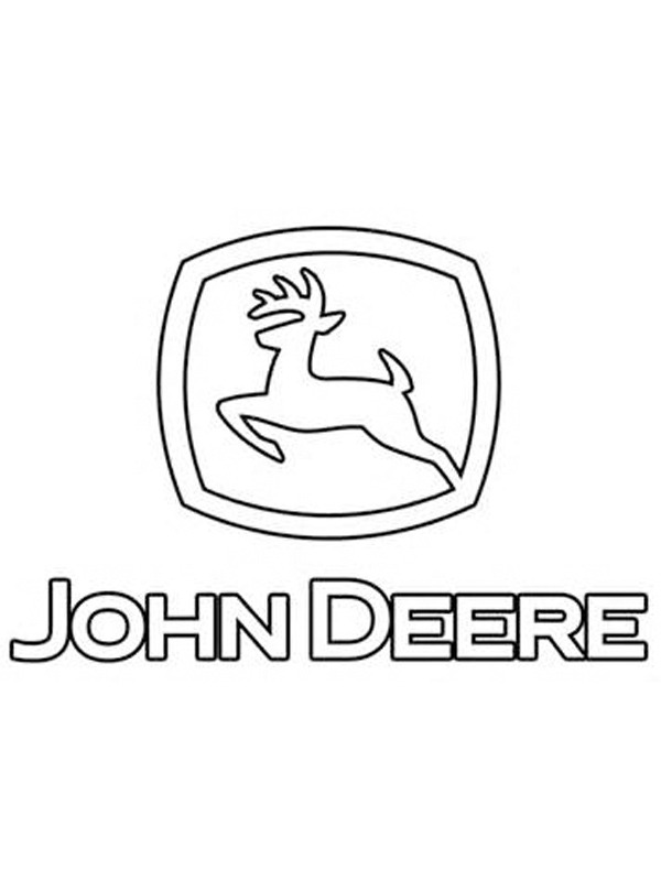 Logo John Deere Coloriage