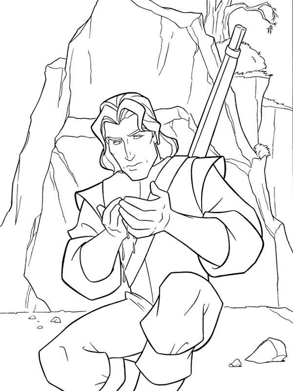 John Smith Coloriage John Smith Coloriage