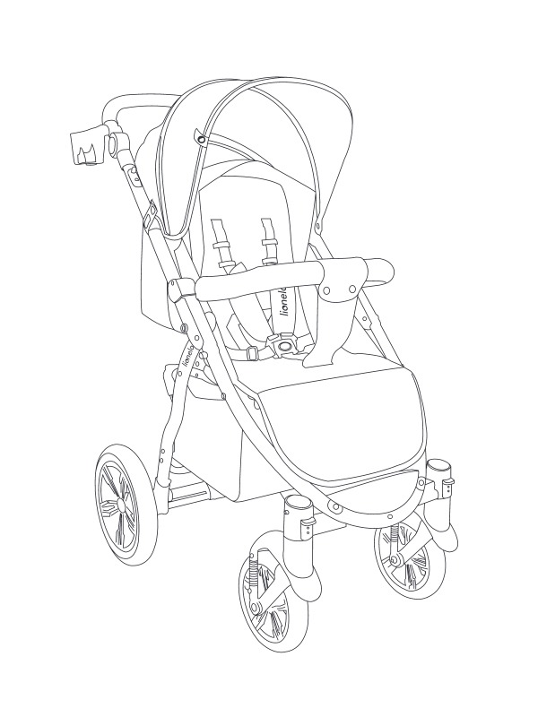 Poussette Coloriage Poussette Coloriage