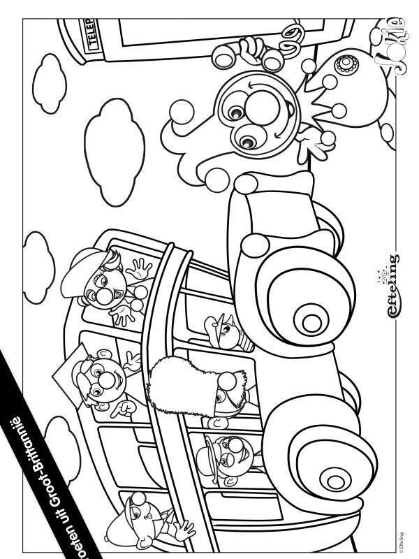 Jokie Angleterre Efteling Coloriage Jokie Angleterre Efteling Coloriage