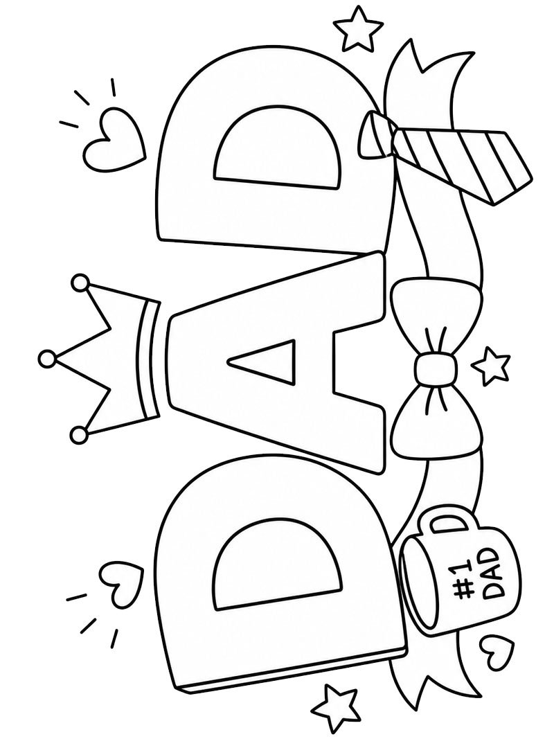 Papa Roi Coloriage Papa Roi Coloriage