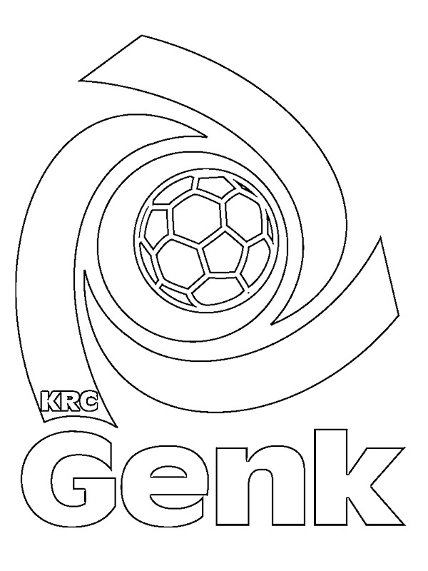 KRC Genk Coloriage KRC Genk Coloriage