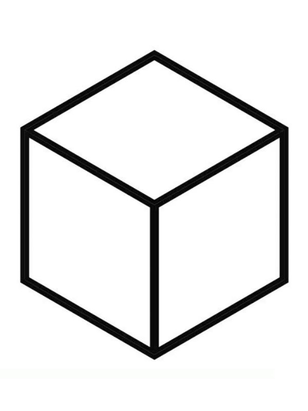 Cube Coloriage Cube Coloriage