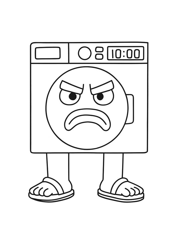 Lavadorito Spinito Coloriage Lavadorito Spinito Coloriage