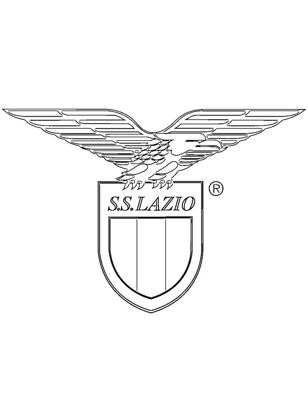 Società Sportiva Lazio Coloriage