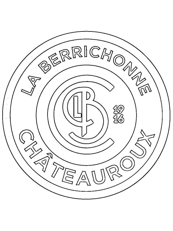 La Berrichonne de Châteauroux Coloriage