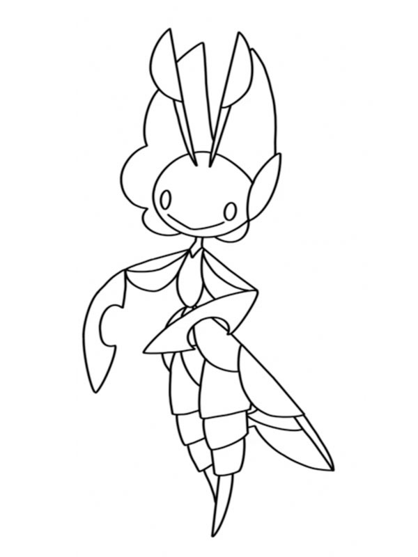 Leavanny (Pokémon) Coloriage Leavanny (Pokémon) Coloriage