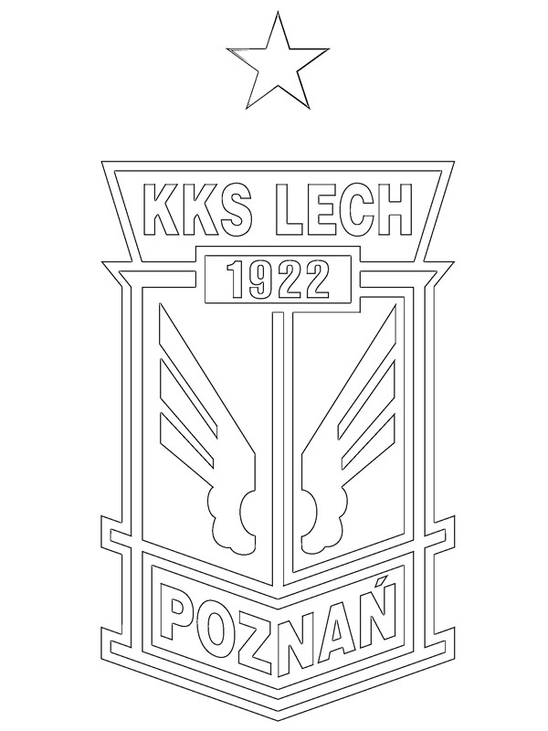 Lech Poznań Coloriage