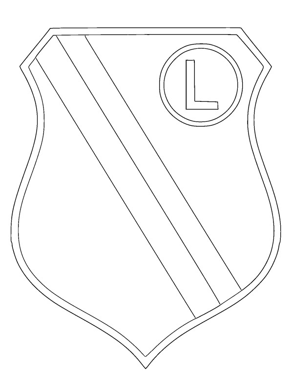 Legia Varsovie Coloriage