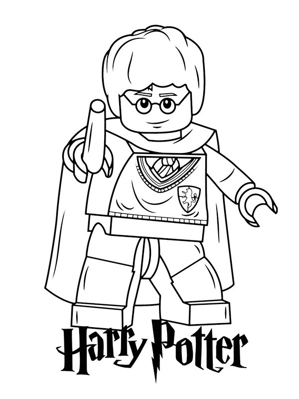 Lego Harry potter Coloriage
