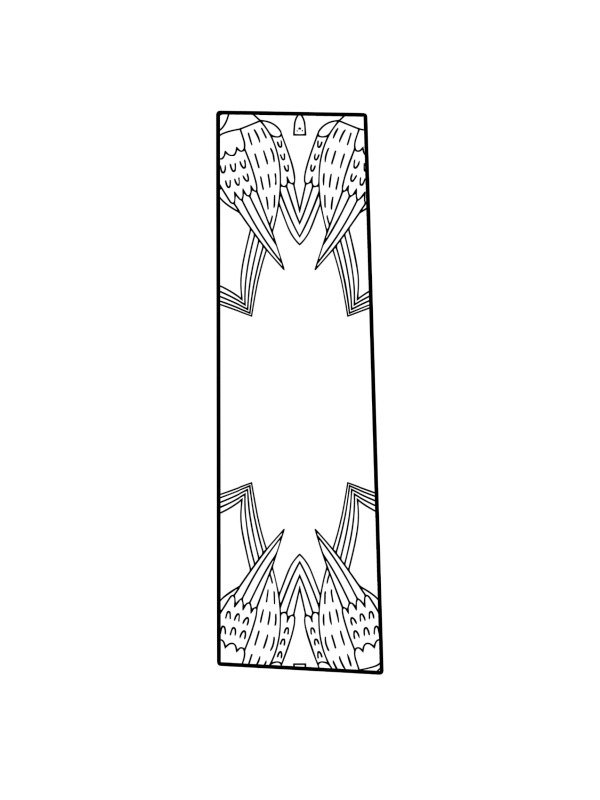 Lettre I Mandala Coloriage Lettre I Mandala Coloriage