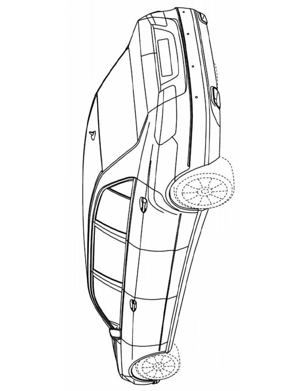 Limousine Coloriage