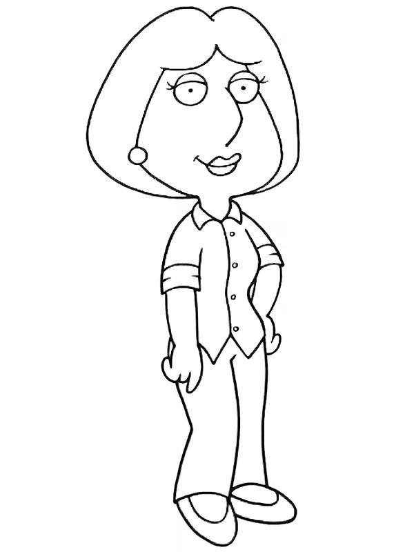 Lois Griffin Coloriage Lois Griffin Coloriage