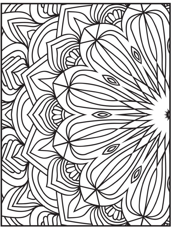mandala 1 Coloriage mandala 1 Coloriage