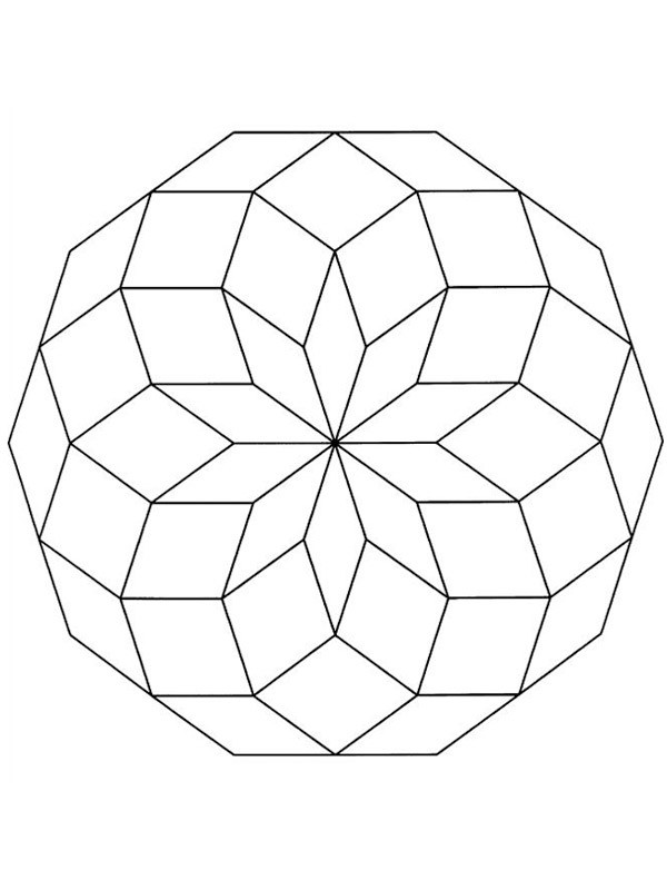 mandala 3 Coloriage mandala 3 Coloriage