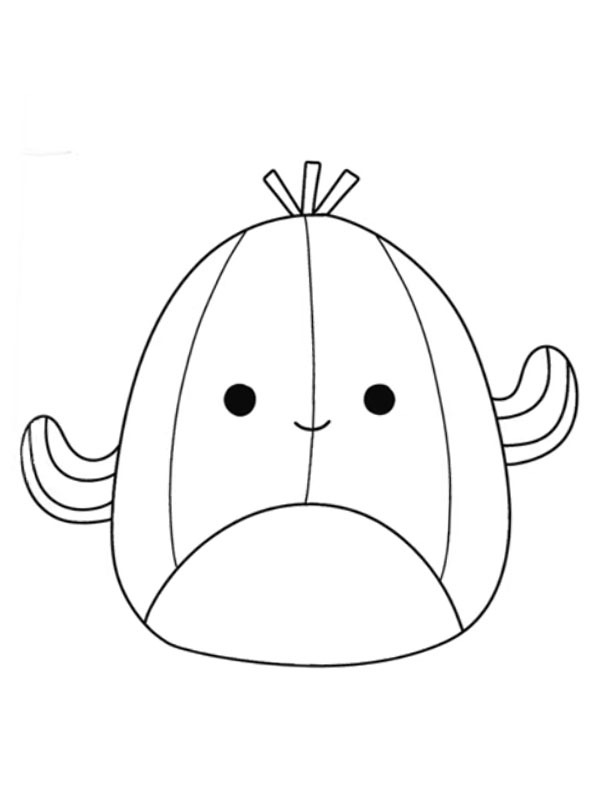 Marcellus Squishmallows Coloriage Marcellus Squishmallows Coloriage