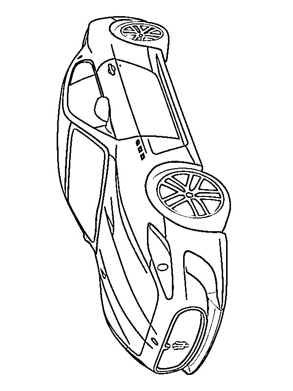 Maserati GranTurismo Coloriage Maserati GranTurismo Coloriage