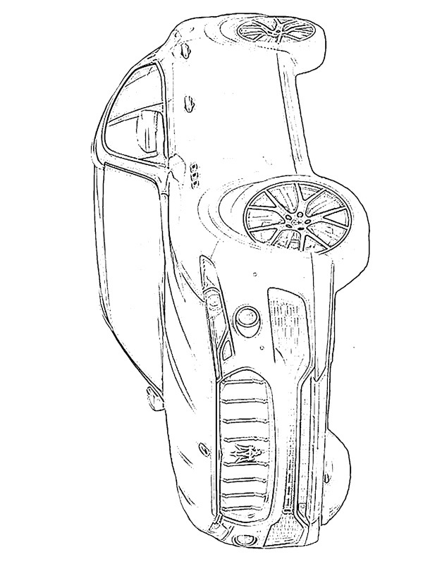 Maserati Levante Coloriage Maserati Levante Coloriage